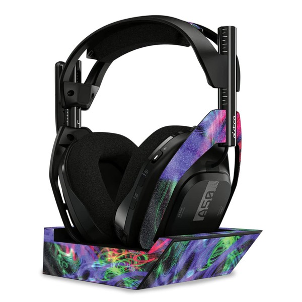 MightySkins Glossy Glitter Skin Compatible with Astro A50 Wireless Headphones