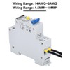 DIHOOL Type a RCBO ELCB RCD 18mm width Circuit Breaker(30mA