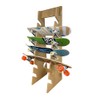 Skateboard & Longboard Floor Display Rack (The Pro)