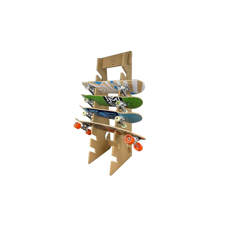 Skateboard & Longboard Floor Display Rack (The Pro)