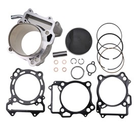 YQABLE 94mm 434cc Big Bore Cylinder Piston Gasket Top End Rebuild Kit For Suzuki LTZ 400 DR Z400 Kawasaki KFX400 KLX400R KLX400SR Arctic Cat 400 DVX Replace 11210-29F20-0F0 11005-S007 3402-844
