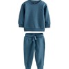 NEXT 2 Pack Sweatshirt & Jogging Bottoms, Blue/green