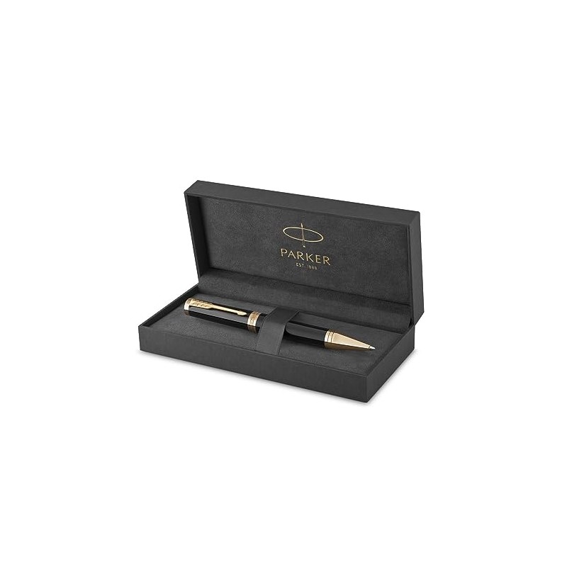 PARKER 2182622 Parker Ballpoint Pen Ingenuity Black GT Medium Point,