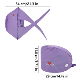 3 Pieces Bouffant Turban, Turban Hat, Adjustable Exfoliating Caps, with Buckle and Sweatband, Used in Restaurants, Factories, Beauty Salon (Snow Blue, Dark Blue, Light Blue), Snow Blue, Dark Blue,