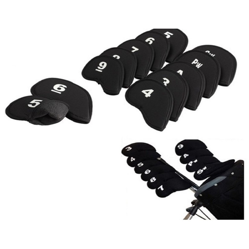 LL-Golf Golf 10 Headcover Set for SW Iron 9