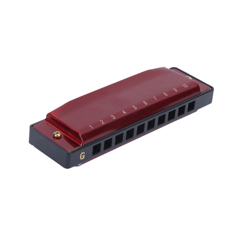 Harmonica 10 Hole 20 Tone G Key Playing Mouth Organ