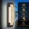 Hyunbae Outdoor Wall Light, 18.9" Large LED Modern Outdoor Wall