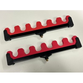 TMC 2 x Pole fishing Roosts. 6 section roosts, 32cm long, with end caps