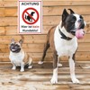 Facaii Achtung hier ist kein Hundeklo Sign Made of Sturdy