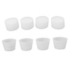 100 Set Hydroponic Grow Baskets Sponges Circular Planting Baskets Plant