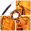 Guirnalda de Luces de Halloween, 6 pies 1.8M 45 LED