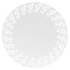 Garcia de Pou Round Doilies, Paper, White, 27 x 30