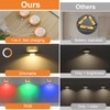 Lightsjoy Wireless Picture Light LED Golden RGB Pack of 3
