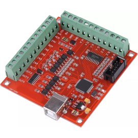Pezoy CNC 각인 자동 프로브 도구 지원을 위한 페조이 100KHz USB 모션 컨트롤 카드 브레이크아웃 보드 스테핑 PZ100KHz USB Motion Control Card Breakout Board Stepping for CNC Engraving Auto Probe Tool Support