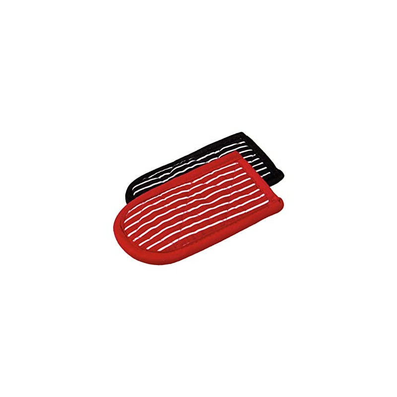 Lodge Striped Hot Handle Holders/Mitts, Set of 2