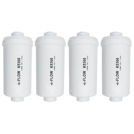 Renami Fluoride Filter, Replacement for Berkey® PF-2® Fluoride and Arsenic Reduction Elements, Compatible with Berkey® Gravity Filtration System, Natural Defluorination Filter Material, Pack of 4