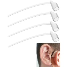 4-Pack Sports Lock for Oticon 85db - Low Touch and Secure Fit for Hearing Aids - Accessories for Oticon - Hearing Aid Supplies for Oticon - Hearing Aid Fixing Tail