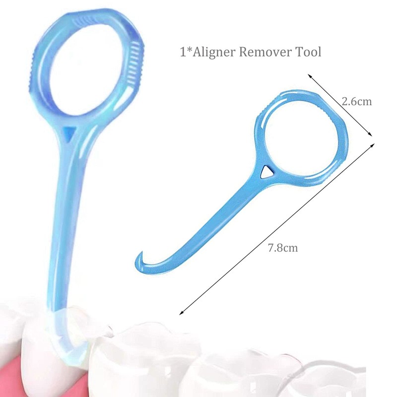 HRASY Oral Care Disassembly Kit/7pcs Including 1 Retainer Case With