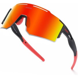 Sunglasses - UV Protection for Youth, Men & Women, Ideal for Cycling, Running, Baseball, Skiing & Softball - Color: C17