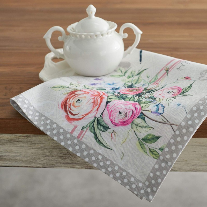 Maison d' Hermine Cloth Napkin 100% Cotton (45cm x 45cm)