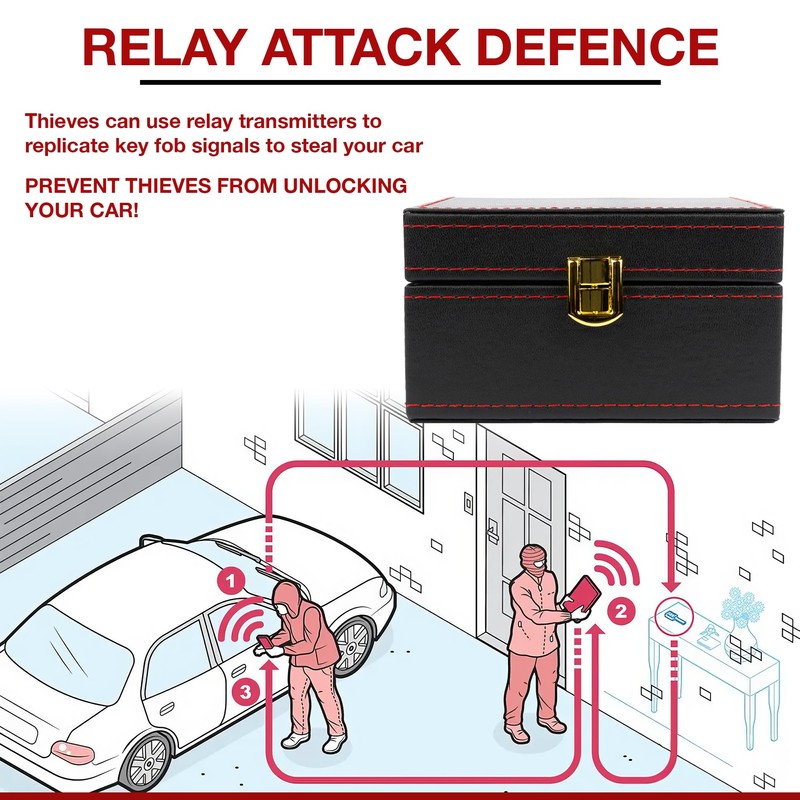 Faraday Box for Car Keys | Signal Blocking Protection for