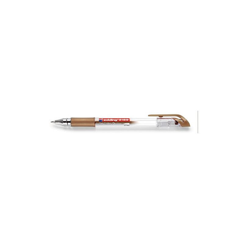 Edding 2185 Gel Rollerball Pens (Standard Colours), 7 Pieces, 0.7