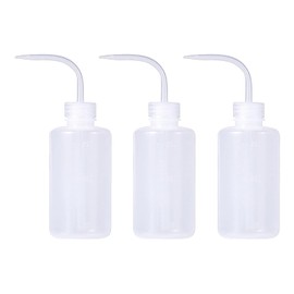 3 Stück Dosierflasche, Laborflasche, Spritzflasche 250ml, Waschen Flasche Kunststoff, Squeeze Flasche Sprühflasch, für Pflanzen Waschen Flasche Kunststoff für Laborreinigung Pflanzenbewässerung