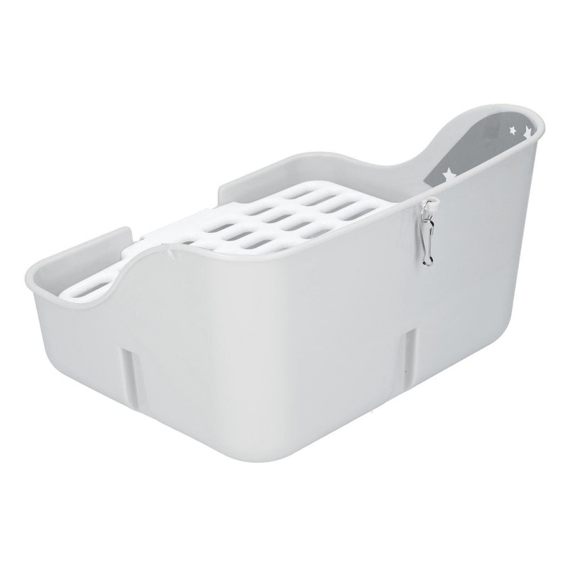 Small Animals Pet Cage Litter Box Toilet Tray Pan ABS