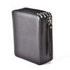 Becho Multifunction Zipper Soft Leather Pencil Case with Multi-Layer Zipper