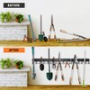YueTong 68" All Metal Garden Tool Organizer,Adjustable Garage Wall Organizers