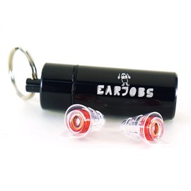 Earjobs™ MUSICMATE® Child Size High Fidelity Music Ear Plugs Aus Best Noise Reduction for Musicians, Concerts, Festivals & Drummers (Earplugs and Case)