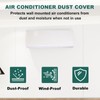 PATIKIL 37" Air Conditioner Cover, 2 Pack Indoor AC Cover