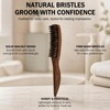 Slick Back Set - Boar Bristle Brush - Comb -