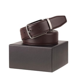 Giantsize Extra Long Belts For Men Big And Tall 28 to 64 Inch Brown, Trim to Fit