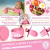 Platos para Bebe Silicon, 10 Pzas Set Alimentacion Complementaria Bebe,