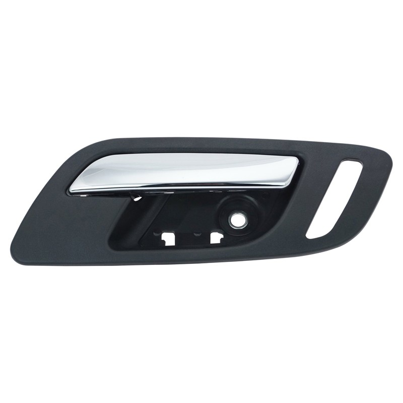 TRQ Door Handle Inside Interior Front Left Right Black Ebony