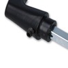 MS Beschläge Pair of Door Handles Aluminium Handles Black Coated