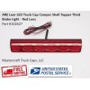 American Technology Components Truck Cap Third Brake Light red lens