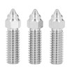 3Pcs 3D Printer Extruder Nozzle 1.75mm M6 High Speed Hotend