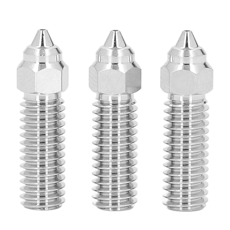 3Pcs 3D Printer Extruder Nozzle 1.75mm M6 High Speed Hotend