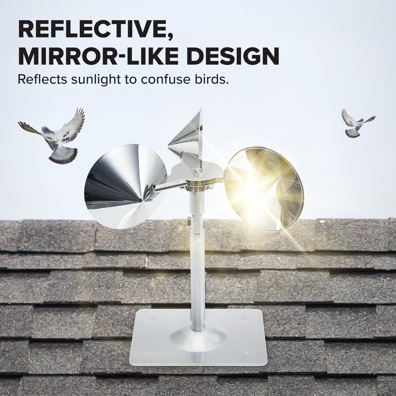 Bird B Gone - Reflect-A-Bird - Reflective Spinning Deterrent -