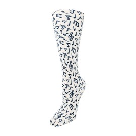 Cutieful Compression Socks Knit Wide Calf 10-18mm/HG (Music Notes)