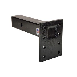 Rigid Hitch Solid Shank Pintle Mount (RPM-825-S) for 2.5 Inch Receivers - Made in U.S.A.