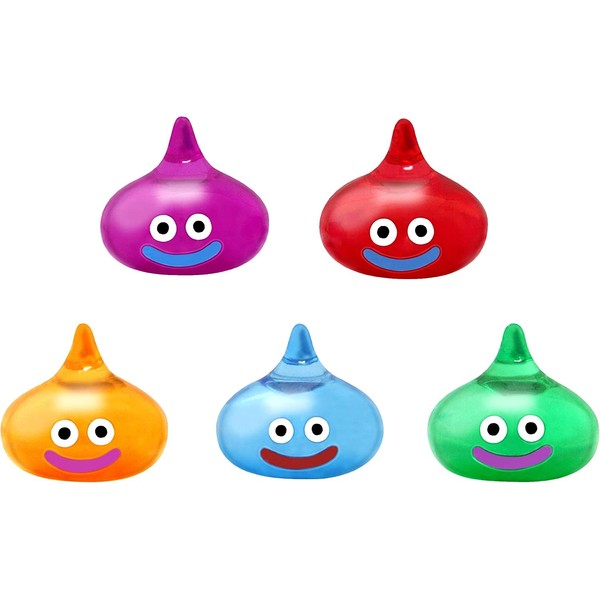 Smile Slime Clear Magnet Set of 5