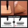 WUTA Rectangle Leather Hole Punch, High Carbon Steel Punching Tool,