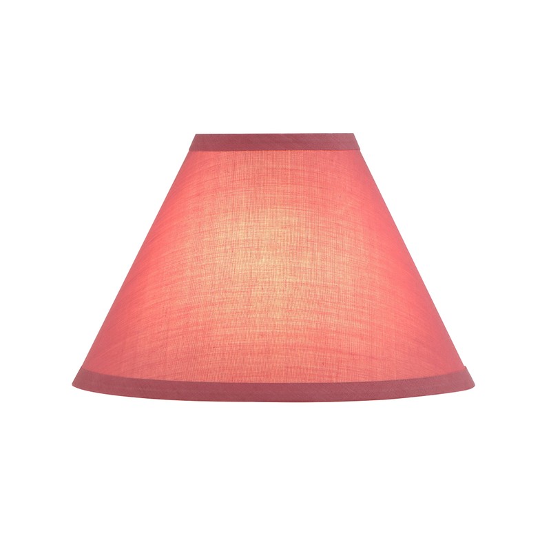 Aspen Creative 56009, Empire Uno Lamp Shade, Mulberry, 4" Top