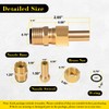 usvehj Swimming Pool Spa Brass Deck Jet Nozzle 590041 R0560400