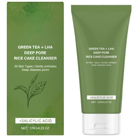 Green Tea Cleanser for Acne Prone Skin & Oily Skin - Deep Pore Face Wash, Morning Cleanser to Control Oil & Prevent Breakouts - Gentle Daily Exfoliating, Men & Women