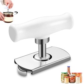 Dosenöffner, Arthritis Glasöffner,Verstellbarer Dosenöffner Aus Edelstahl,Schraubdeckelöffner,Zum Öffnen Von 1 Bis 4 Zoll Flasche Für Familie,Picknick,Geschäft