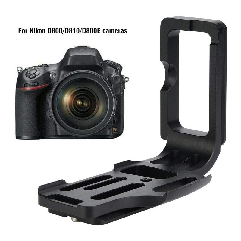QR L-Shaped Camera Bracket,Quick Release Camera L Plate Vertical Grip